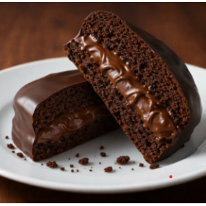 Pão de Mel com Recheio de Brigadeiro